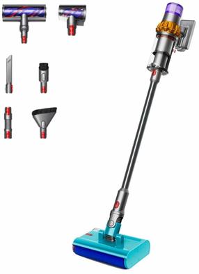 Plaunantis siurblys - šluota Dyson V15s Detect Submarine + Car Cleaning Kit