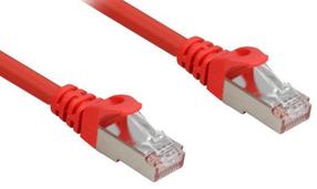 Провод Sharkoon RJ45 CAT.6A SFTP RJ-45, RJ-45, 10 м, красный цв.