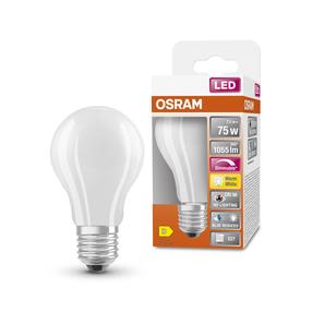Лампочка Osram LED, A75, 2700 °К, E27, 7.5 Вт, 1055 лм