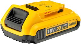 Akumuliatorius Dewalt, 18 V, li-ion, 2000 mAh