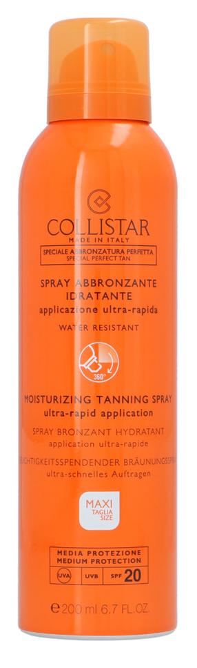 Спрей для ухода за загаром Collistar Moisturizing Tanning SPF20, 200 мл
