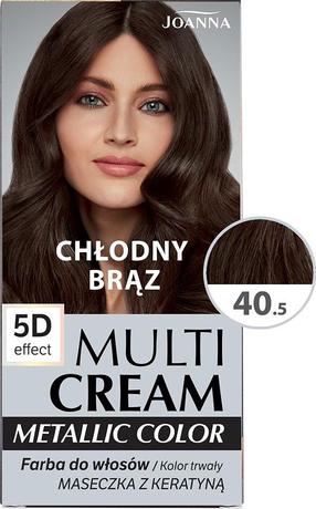 Kраска для волос Joanna Multi Cream, cool brown цв., 40.5