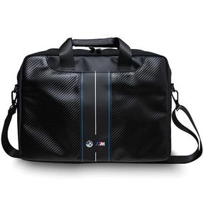 Nešiojamų kompiuterių krepšys BMW Stripes BMCB15COMSCAKR, mėlyna sp./juoda sp., 16"