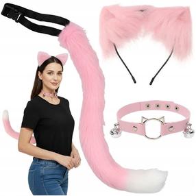 Костюм для взрослых, кот Ruhhy 26585 18627, розовый цв.
