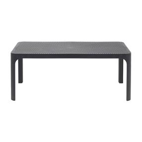 Lauko stalas Nardi Net, juoda sp., 100 cm x 60 cm x 40 cm