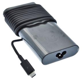 Adapteris Dell 90W 450-AGOQ AC, USB, melna krās.