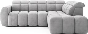 Kampinė sofa Falconn Sola 04, pilka sp., dešininė, 208 x 258 cm x 107 cm