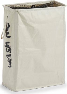 Skalbinių krepšys Best Zeller Wash Me, 45 l, smėlio sp., 40 cm x 20 cm x 56 cm