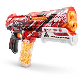 Игрушечный пистолет с пулями Zuru X-Shot Hyper Gel Blaster, 48 см Красный цв./Oранжевый цв.