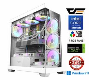 Stacionarus kompiuteris Mdata Gaming Intel® Core™ i7 14700F, 1 TB, DDR5 32 GB, SSD 1 TB, Nvidia GeForce RTX 4060 Ti 8 GB