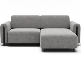 Modulinė sofa Acossta, pilka sp., kairinė, 154 x 244 cm x 95 cm