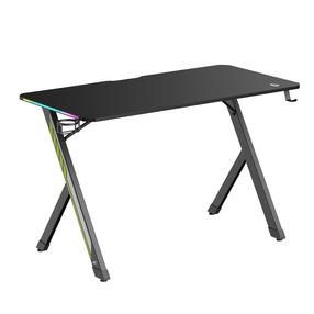 Kompiuterinių žaidimų stalas Maclean NanoRS, 120 cm x 60 cm, 75 cm, juoda sp.
