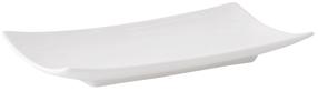 Lėkštė serviravimo Ambition Salsa, 21.5 cm x 10 cm x 2.8 cm, balta sp.