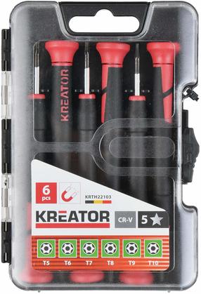 Набор отверток Kreator KRTH22103, звездный, 6 шт.