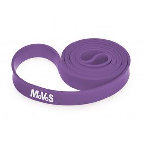 Pasipriešinimo guma Moves Band, 104 - 208 cm x 4 cm, violetinė sp.