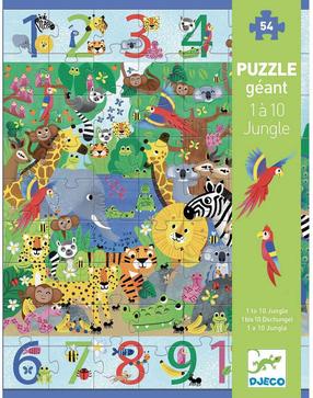 Пазл Djeco Jungle DJ07148, 70 см x 50 см, 54 шт., многоцветный