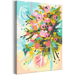 Tapymas pagal skaičius Artgeist Morning Flowers MA_0723, įvairių spalvų, 40 x 60 cm