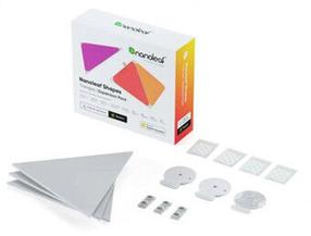 Valgusti seinale Nanoleaf Shapes Triangle, LED, 3 x 42 W, valge v. / mitmevärviline