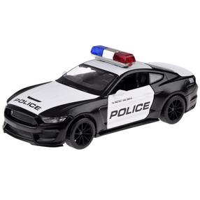 Mängu politseiauto MSZ Ford Shelby GT350 ZA4610, 1:32, valge v./must v.