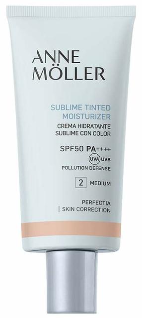 Крем для ухода за загаром для лица Anne Möller Perfectia Tinted Shade 2 SPF50, 50 мл