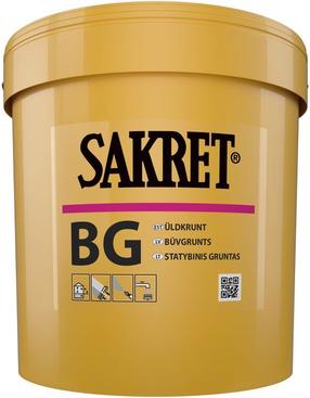 Грунт простой строительный Sakret GB, 10 л