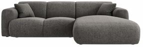 Kampinė sofa Cosmopolitan Design Nolio Haga 16, pilka sp., dešininė, 170 x 260 cm x 72 cm