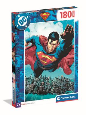 Dėlionė Clementoni Super Superman 29801, 48.5 cm x 33.5 cm, 180 vnt., įvairių spalvų