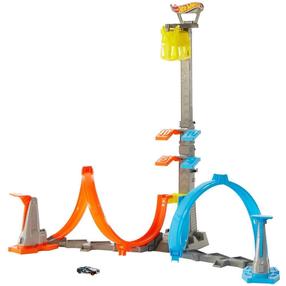 Automobilių trasa Mattel Hot Wheels Tower Clash at Height GRW39 p4, geltona sp.