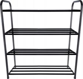 Jalatsiriiul M12B1, must v., 65 cm x 24 cm x 71 cm