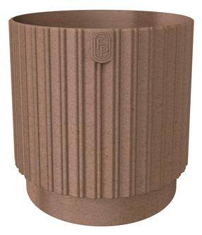 Lillepott Form Plastic Mika Cyli Petit 5355-078, plastik, Ø 17.8 cm, pruun v.