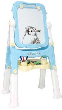 Piešimo lenta Magnetic Drawing Board, 110 cm, mėlyna sp., 13 vnt.