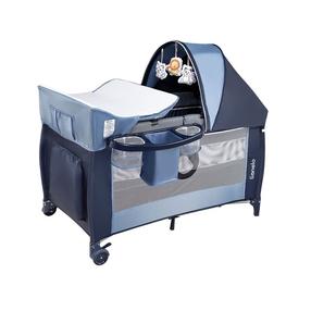 Детская кроватка Lionelo Sven Plus 125 x 65 см, синий цв.