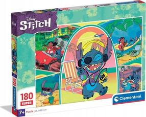 Dėlionė Clementoni Disney Stitch 29800, 33.5 cm x 48.5 cm, 180 vnt., įvairių spalvų