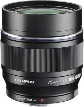 Objektyvas Olympus 75mm F1.8 M.Zuiko Digital ED Black