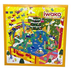 Advendikalender Iwako Erasers Christmas Advent Calendar, mitmevärviline