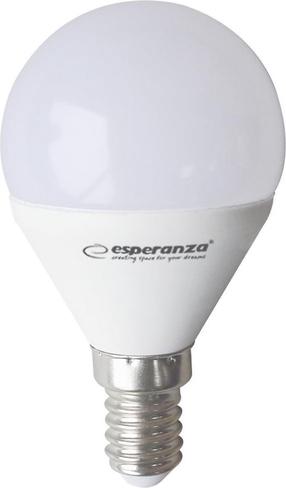 Spuldze Esperanza LED, 3000 °K, E14, 6 W, 580 lm