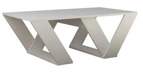 Kavos staliukas Kalune Design Pipra, balta sp., 110 cm x 60 cm x 40 cm