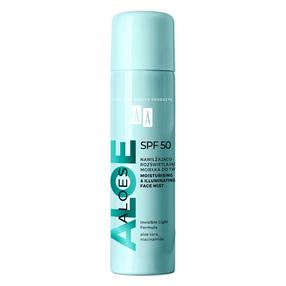 Спрей для ухода за загаром для лица AA Aloe SPF50, 100 мл