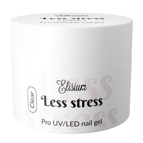 Vormitav küünegeel Elisium Less Stress Nail Builder Gel, läbipaistev v., 40 ml