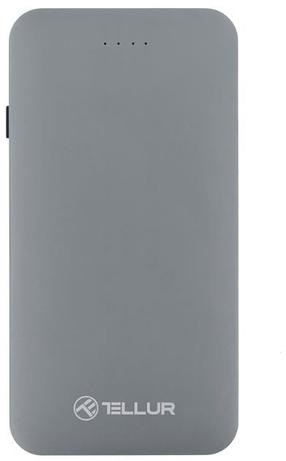 Lādētājs-akumulators (Power bank) Tellur, 5000 mAh, pelēka krās.