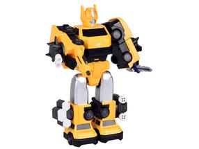 Transformer 2in1 Magnet Mecha ZA6009, 18 cm, kollane v.