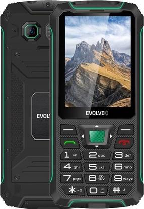 Mobilusis telefonas Evolveo StrongPhone W4, juoda sp./žalia sp.