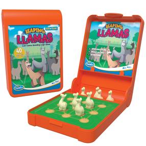 Stalo žaidimas ThinkFun Jumping llamas, oranžinė sp., EN