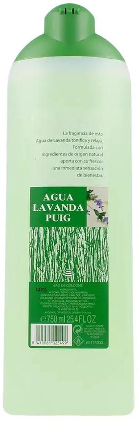 Kölnivesi Antonio Puig Agua Lavanda, 750 ml