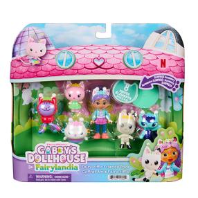 Figūrėlių rinkinys, su priedais Spin Master Gabbys Dollhouse Fairy Friends, įvairių spalvų