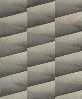 Tapetai Rasch Composition 554663, viniliniai, ruda sp.