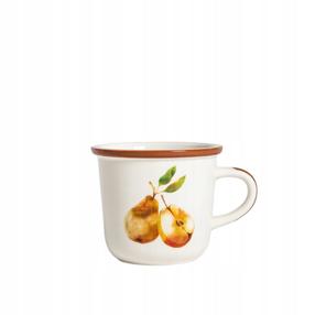  Puodelis Homla Skord Pears, balta sp./ruda sp., 0.3 l