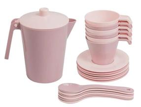 Наборы для игровой кухни Wader Cotton Candy Coffee Service, розовый цв.