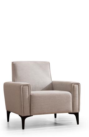 Krėslas Atelier Del Sofa Horizon, kreminė sp., 90 cm x 85 cm x 77 cm