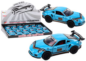  Žaislinis automobilis Lean Toys Moddel World, 1:32, mėlyna sp.